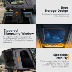 San Hima Kalbarri Gen 2 Roof Top Tent Hardshell With Ladder Camping 4WD 4x4