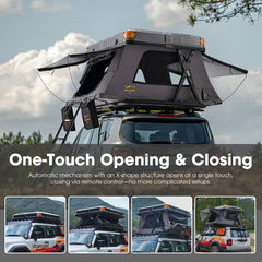 San Hima Kosci E-rise Electric Rooftop Tent Hardshell Automatic Camping Outdoor