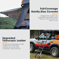 San Hima Kosci E-rise Electric Rooftop Tent Hardshell Automatic Camping Outdoor