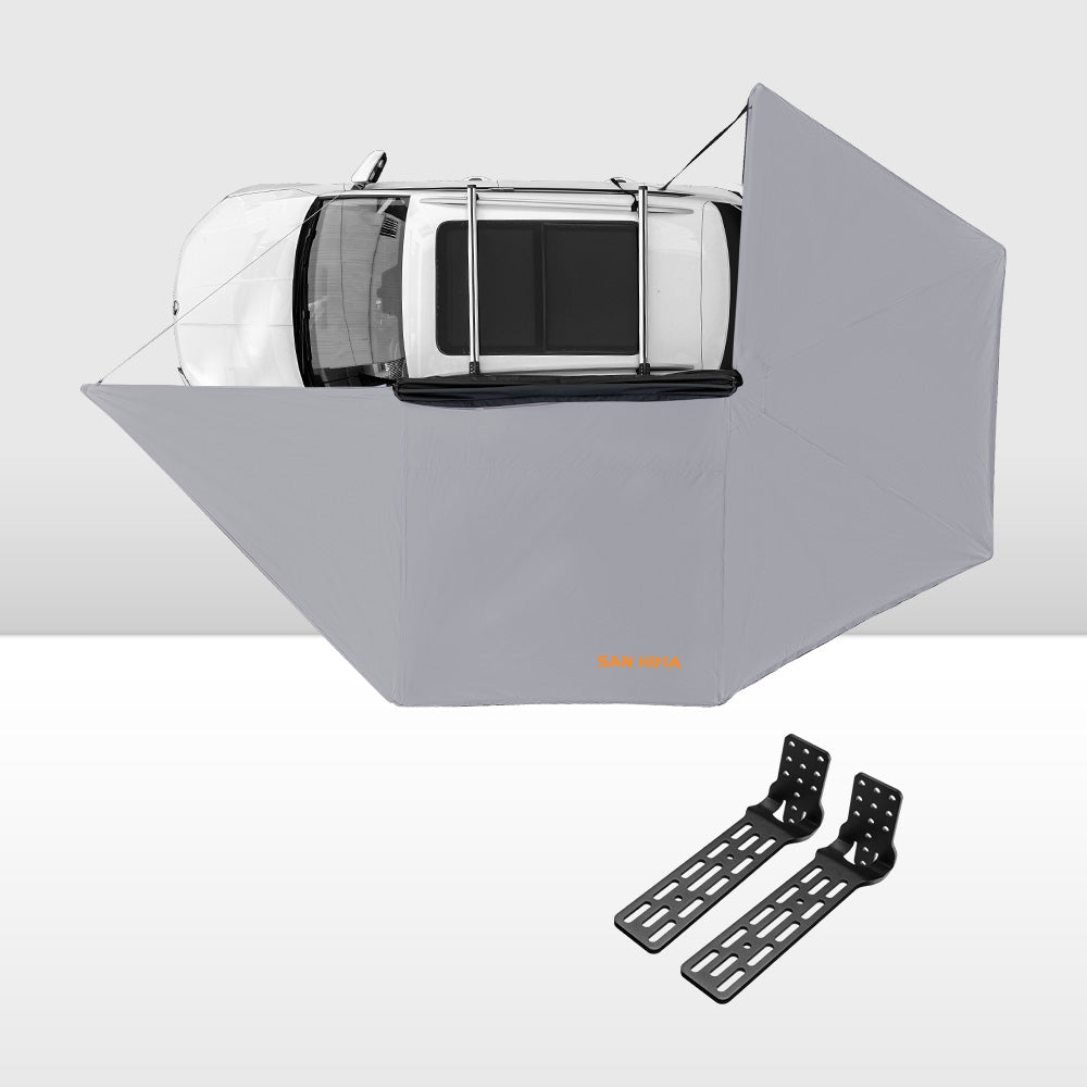 San Hima 270° Degree Free-Standing Awning 600D Double-Ripstop + "L" Bracket