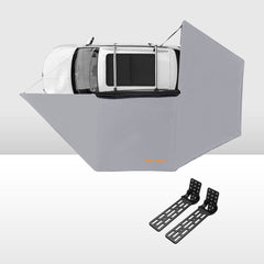 San Hima 270° Degree Free-Standing Awning 600D Double-Ripstop + "L" Bracket