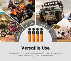 San Hima 4 Pcs Automatic Tire Deflator 10-30 PSI Air Down Tire Valve