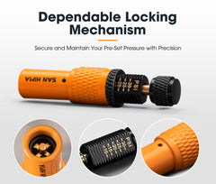 San Hima 4 Pcs Automatic Tire Deflator 10-30 PSI Air Down Tire Valve