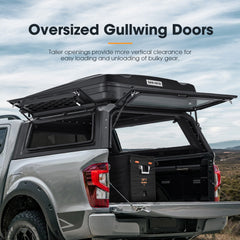 San Hima UTE Steel Canopy For Toyota Hilux N80 2015-On Dual Cab - A Deck Only