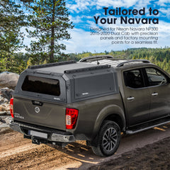 San Hima UTE Steel Canopy For Nissan Navara NP300 2015–2020 Dual Cab