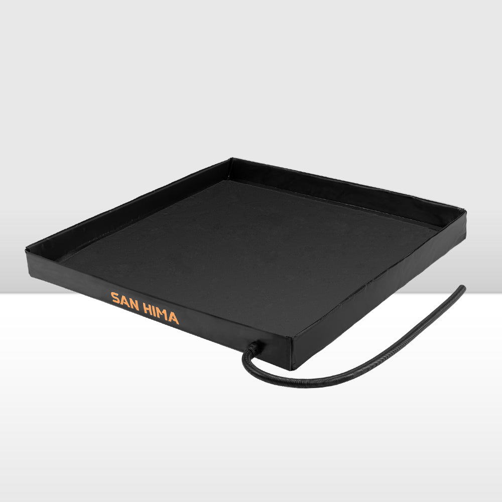San Hima Camping Shower Tent Base 1.03x1.03M Foldable & Portable RV Awning Floor Main image