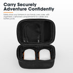 San Hima 2xLED Camping Lantern Light Rechargeable With Lithium Battery Amber White