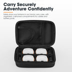 San Hima 4xLED Camping Lantern Light Rechargeable With Lithium Battery Amber White