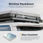 San Hima Kalbarri Gen 2 Roof Top Tent Hardshell With Ladder Camping 4WD 4x4