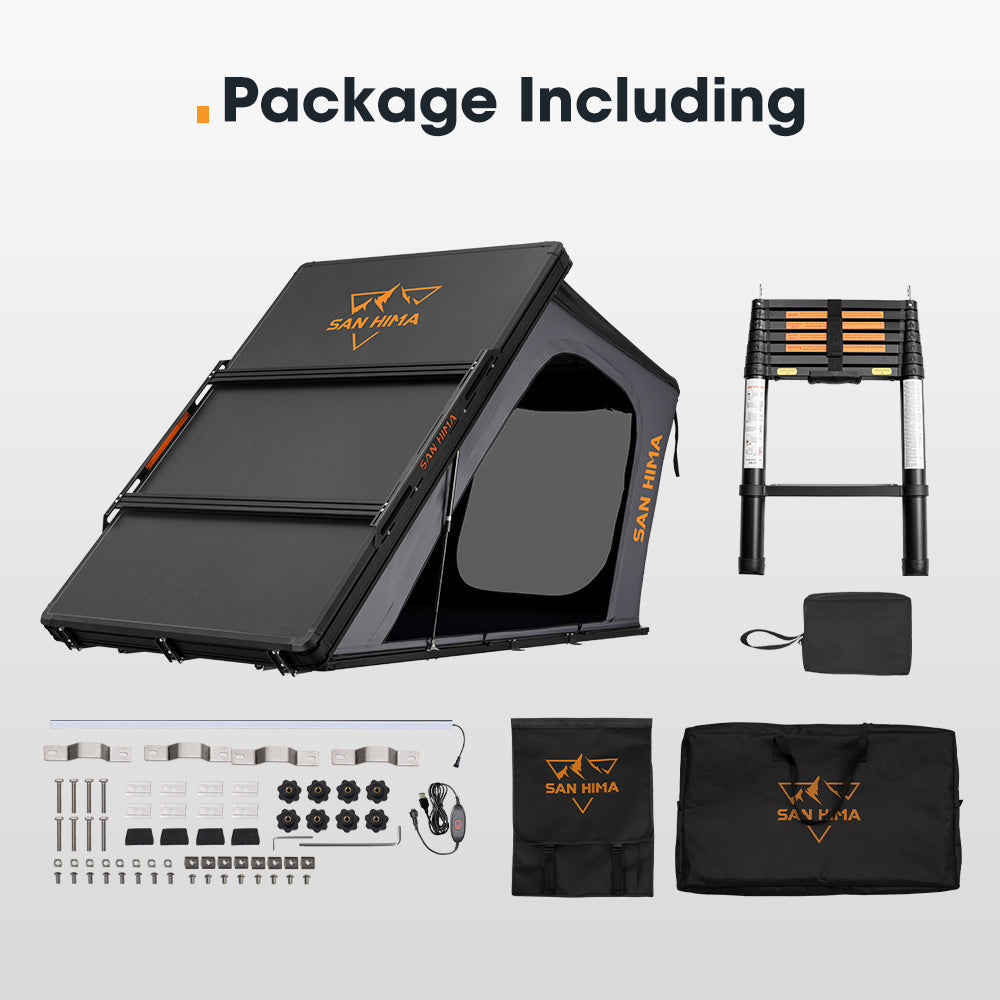 San Hima Kalbarri Gen 2 Roof Top Tent Hardshell With Ladder Camping 4WD 4x4