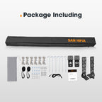 San Hima 270° Degree Free-Standing Awning 600D Double-Ripstop + "L" Bracket