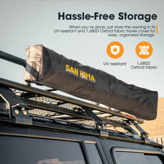 San Hima Shower Awning Instant Ensuite Tent Fold-Out Camping & Shower Tent Base