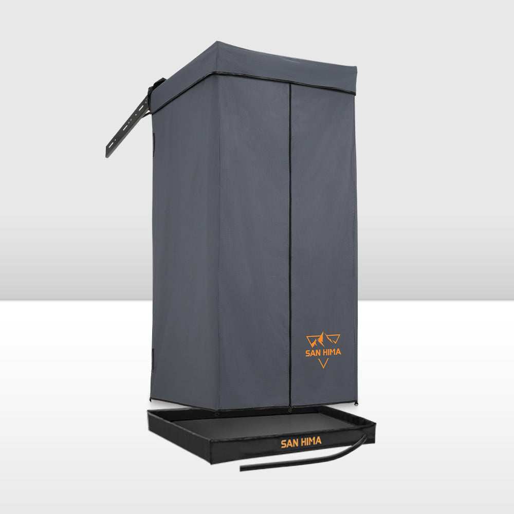 San Hima Shower Awning Instant Ensuite Tent Fold-Out Camping & Shower Tent Base Main image