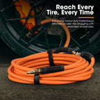 San Hima 4 Tire Inflation Deflation System Fits up to 200" Wheelbase