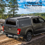 San Hima UTE Steel Canopy For Nissan Navara NP300 2015–2020 Dual Cab