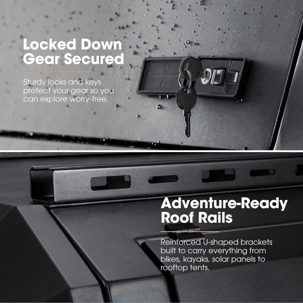 San Hima UTE Steel Canopy For Ford Ranger Next Gen PY 07/2022–On Dual Cab